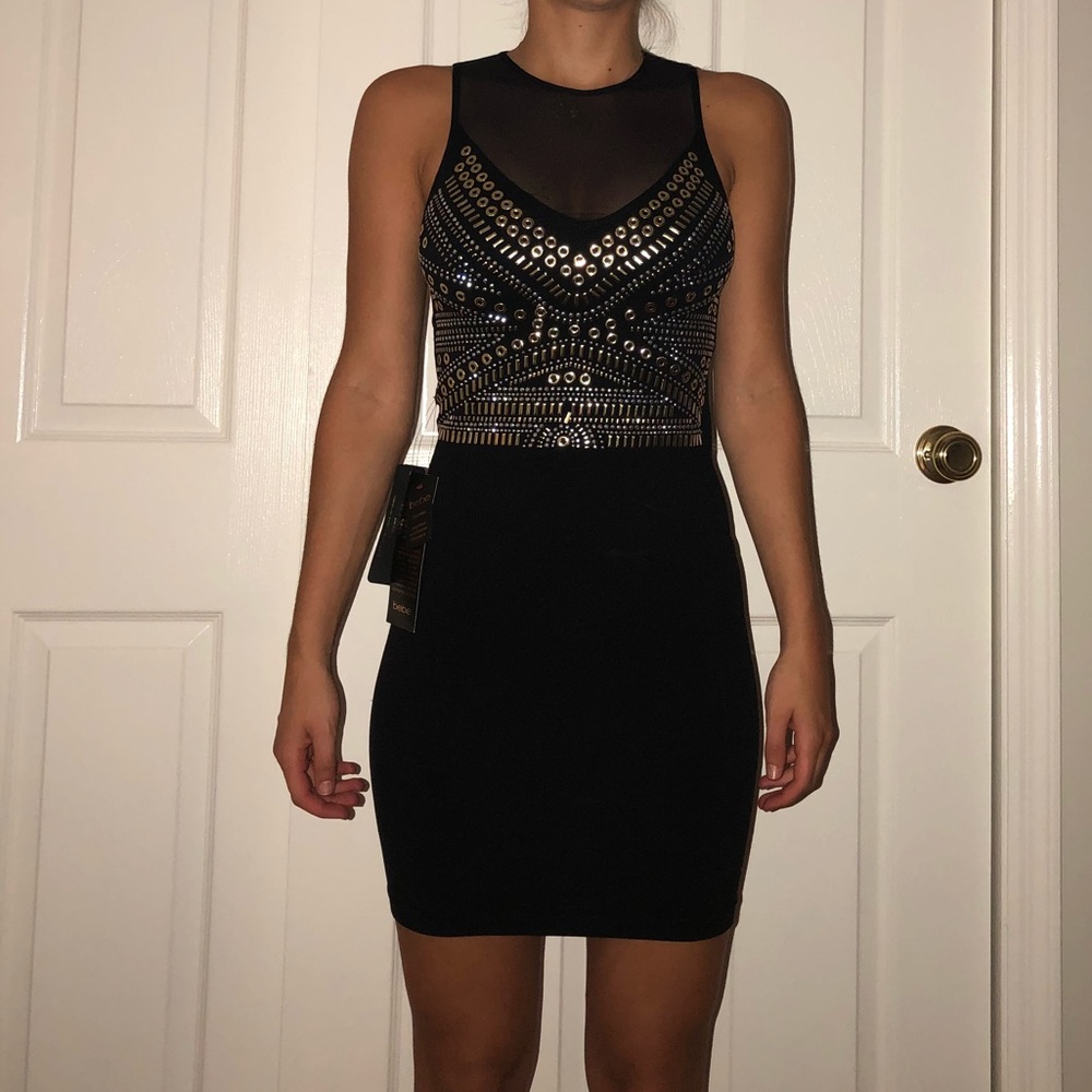 Bebe black dress